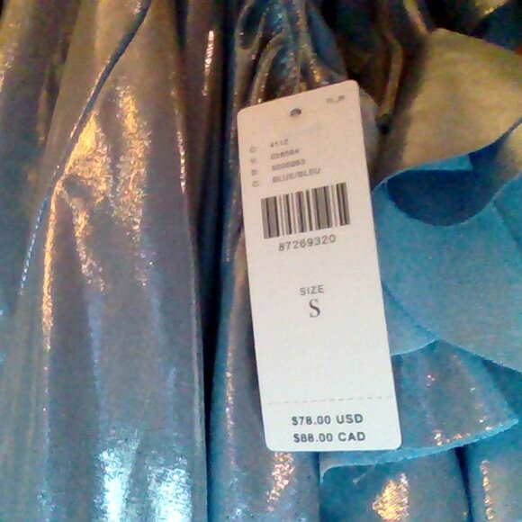 Brand New By Anthropologie Shine Ruffle Tank - Picture 5 of 7